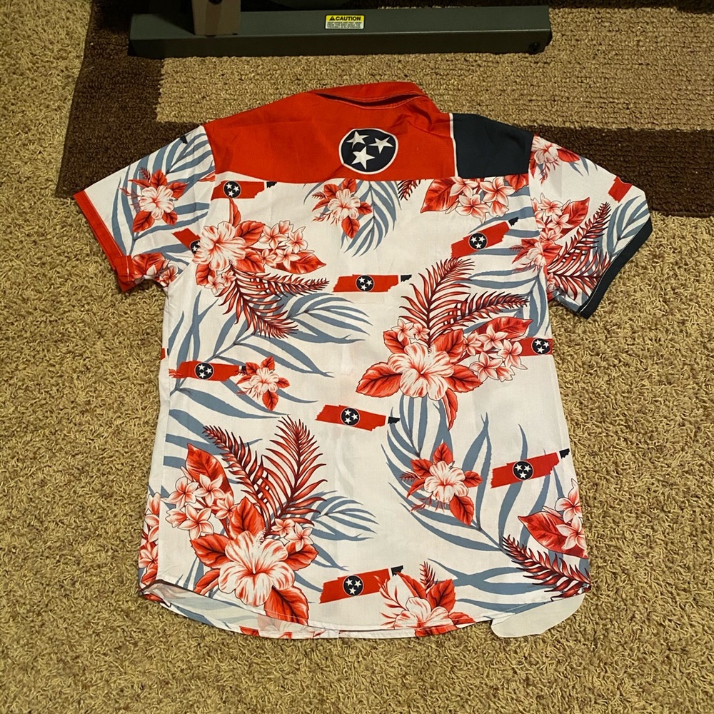 Tennessee Hawaiian Flower Shirt